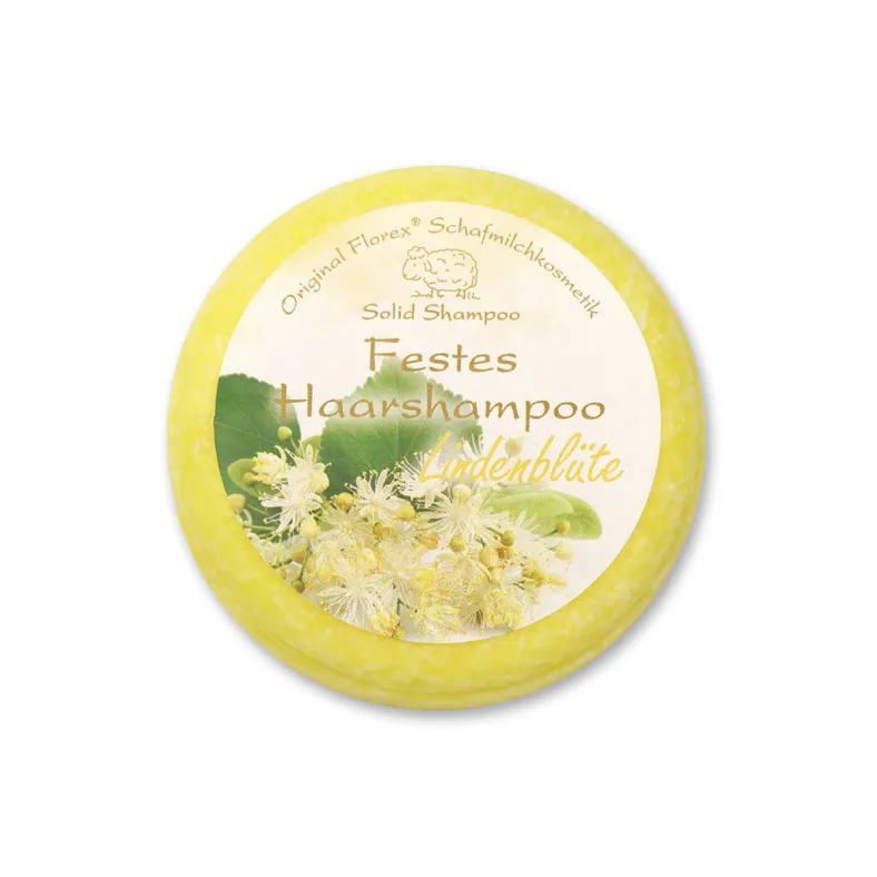 Festes Haarshampoo Lindenblüte